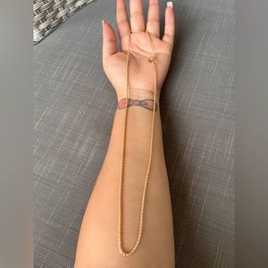 BRANDNEW‼️ 18 KARAT REAL GOLD ROPE CHAIN